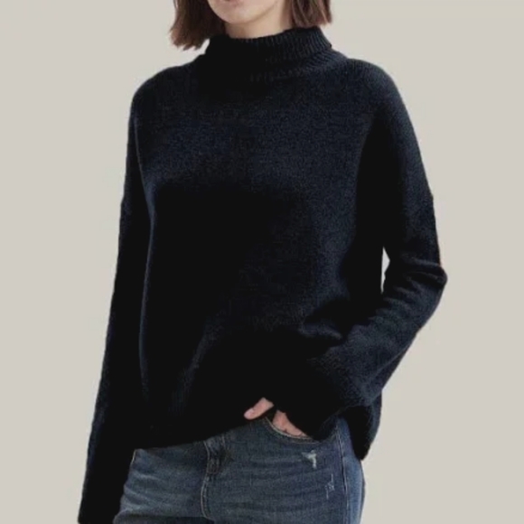 Gentle Herd V-Neck Wool Sweater main image 1